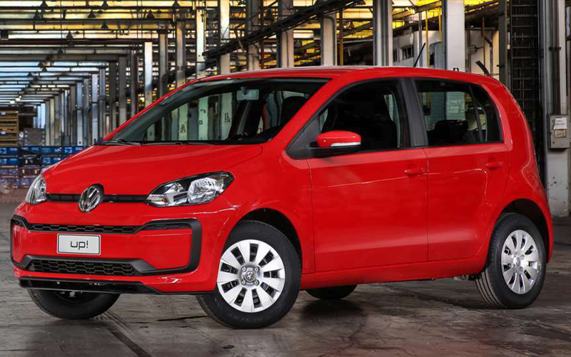 Novo Volkswagen Up! para Comprar na Concessionária Autorizada Divosul Volkswagen em Porto União, Santa Catarina, SC
