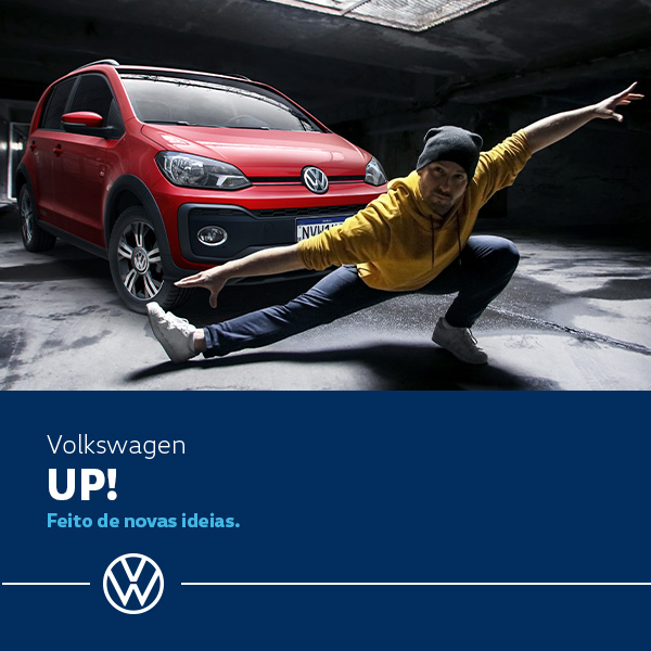 Novo Volkswagen Up! para Comprar na Concessionária Autorizada Divosul Volkswagen em Porto União, Santa Catarina, SC